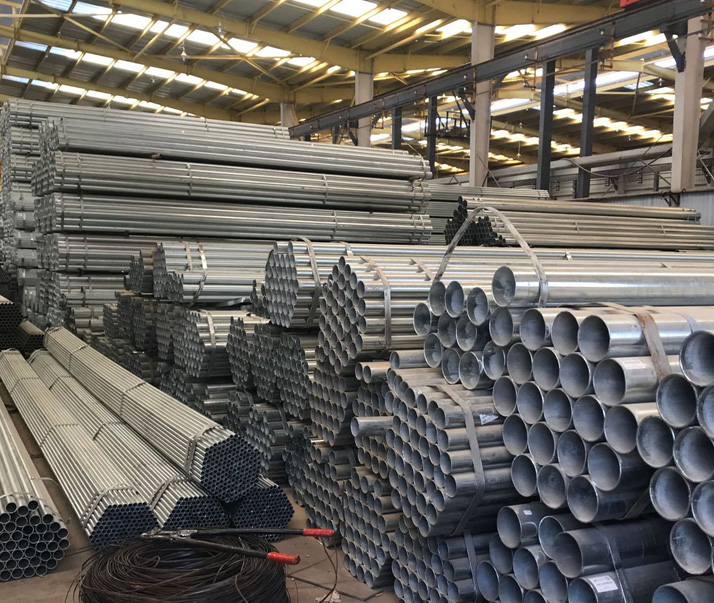 怒江q235b热镀锌带钢管